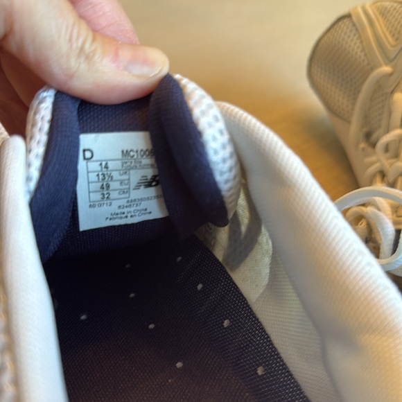 New Balance 1005 Men’s‎ Blue White Tennis Shoes Size 14 - Picture 9 of 11